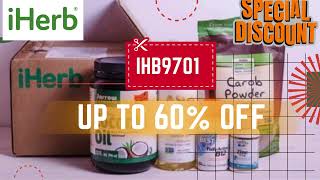 New iHerb Promo Codes iHerb Discount Code I Used to Get Up to 60 OFF [upl. by Tanya]