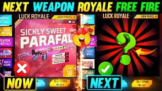 Next Weapon Royale Free Fire  New Weapon Royale Free Fire  Upcoming Weapon Royale In Free Fire [upl. by Rexana]