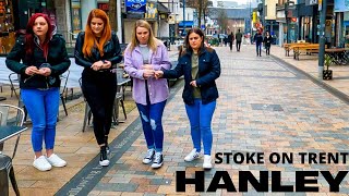 Walk in Hanley  Stoke on Trent  England  Town Centre [upl. by Eyoj]