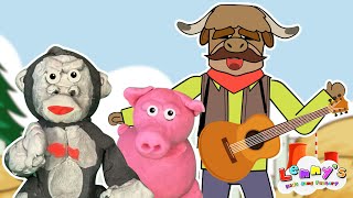 Animal Sound Song  MooMoo OinkOink  More  Nursery Rhymes amp Kids Songs [upl. by Nalac]