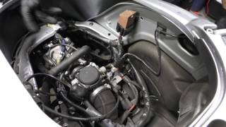 Vespa GT200 Comprehensive Carburetor Cleaning and TuneUp [upl. by Dnomed]