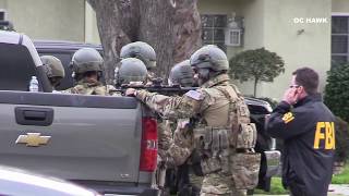 FBI agents search Stephen Beals home in Long Beach [upl. by Sergei]