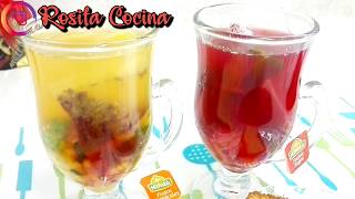 como preparar aromática de frutas  Agua Aromática con frutas  Infusiones de Té con fruta [upl. by Marino]