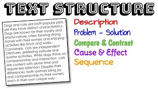 Text Structure Explained [upl. by Kato80]