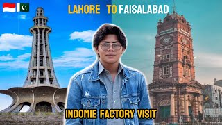 INDOMIE FACTORY TOUR FAMILY TRIP FROM LAHORE TO FAISALABADYOUSUFARBI indomie indopak [upl. by Etnom]