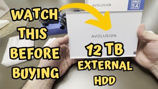 Unboxing Avolusion PRO5X Series 12TB USB 30 External Hard Drive for WindowsOS Desktop PCLaptop [upl. by Darsie]