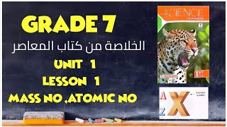 Grade 7  science  first term  unit 1  lesson 1  atomic structure 2025 [upl. by Felike]