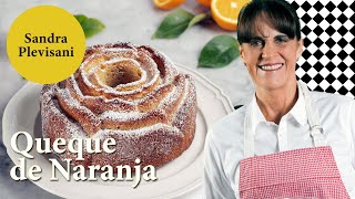 Receta Fácil Queque de Naranja en licuadora  Sandra Plevisani [upl. by Irrol]