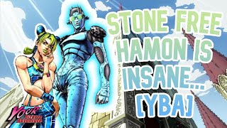 YBA STONE FREE Hamon is INSANE [upl. by Ahsyat102]