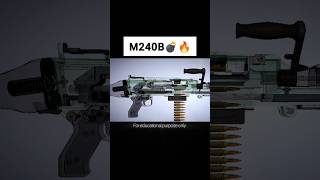 M240B How This Powerful Machine Gun Works  Quick Breakdown [upl. by Norret883]