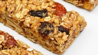 Homemade granola bars recipe no bake [upl. by Hellene282]