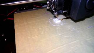 Anet A8 Printing with RAMPS 14 and Marlin RC8 [upl. by Aieken554]