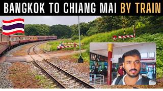 Bangkok to Chiang Mai by Train  Train Journey and Unexpected Floods in Chiang Mai [upl. by Lynden]