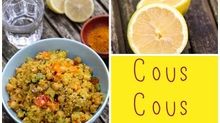 ZitronigerCousCous mit Gemüse amp Curry [upl. by Dwight]