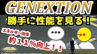 【卓球ラバー】GENEXTIONの性能を6項目で勝手にアナトマイズ！【Nittaku】（再掲） [upl. by Nosnibor]