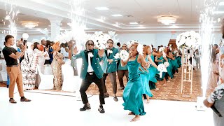 Best Congolese Wedding Entrance Dance Cleveland 🔥 [upl. by Sabanrab]