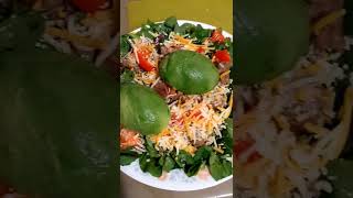 Easy Low Carb quotTaco Saladquot Delicious [upl. by Kassi]