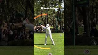 Power Hitter Brooks Koepka Awesome Swing Motion amp Slow Motion 2024 [upl. by Annie966]