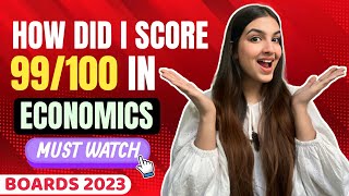 How i scored 99100 in ECONOMICS Board exam 😱🔥 Class 12 Strategy notes pdf tips cbse class12 [upl. by Ecam]