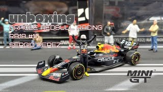 MINIGT  Oracle Red Bull Racing RB18 11 Sergio Perez 2022 Monaco Prix Winner  164 SCALE [upl. by Jeconiah]