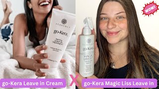 goKera Leave in Cream x goKera Magic Liss When to use them [upl. by Hctim]