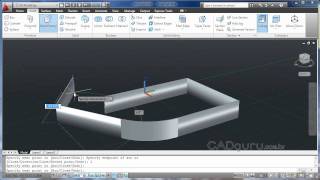 A3D25 Criando sólidos de forma flexível  Curso Gratuito AutoCAD 3D  CADguru [upl. by Yc768]