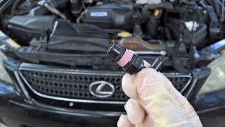 Lexus IS300 PCV VALVE Replacement [upl. by Annnora459]