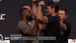 All Things  Woodley vs Till  UFC 25th Anniversary Press Conference [upl. by Jabe]