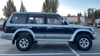 1995 MITSUBISHI PAJERO EXCEED AT 28L TURBO DIESEL INTERCOOLER 4WD SUPER SELECT RHD JDM [upl. by Thill849]