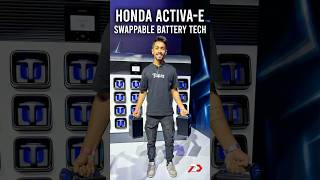 Honda’s swappable battery pack in action PowerDrift PDARMY HondaActiva ActivaE [upl. by Eenat82]