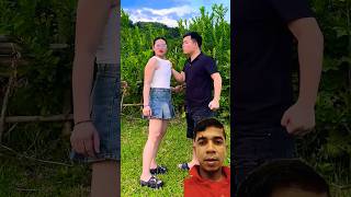 Lessons on selfdefense😱🤣🤣properly trending funny couple tiktok [upl. by Vookles698]