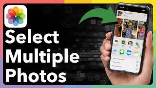 How To Select Multiple Photos On iPhone [upl. by Egnalos803]