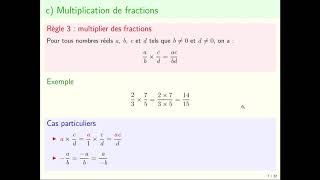 Règles de calculs dans R Partie 1 [upl. by Arada]