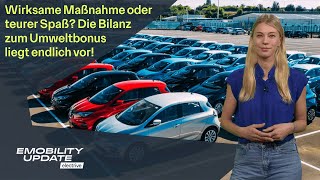 Bilanz des Umweltbonus 102 Milliarden Euro für 22 Millionen EFahrzeuge – eMobility Update [upl. by Otilia]