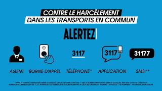 Luttons ensemble contre le harcèlement dans les transports [upl. by Lon]