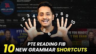 10 New Grammar Shortcuts  PTE Reading Fill in the Blanks  Skills PTE Academic [upl. by Wren352]