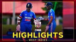 Highlights  West Indies v India  Jaiswal amp Gill Star  4th Kuhl Stylish Fans T20I [upl. by Auahsoj]