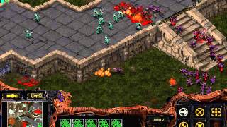 Helms Deep StarCraft Brood War custom game [upl. by Ayanat576]