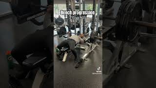 405 bench press gymmotivation benchpress [upl. by Malina]