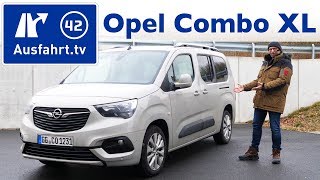 2019 Opel Combo Life 15 Diesel XL Edition  Kaufberatung Test deutsch Review Fahrbericht [upl. by Immas]