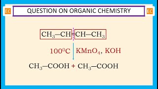 OQV NO – 350 The product of the reaction between 2butene with warm and alkaline KMnO4 [upl. by Dud631]