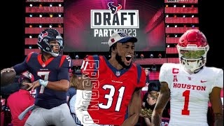 Houston Texans 2023 Draft Class [upl. by Terra407]