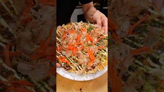 Spaghetti Pancake Okonomiyaki Style [upl. by Veriee628]