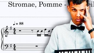 Stromae Pomme  Ma Meilleure Ennemie  Arcane Season 2  piano sheets tutorial cover [upl. by Tisha]