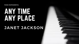 Any Time Any Place Instrumental  Janet Jackson [upl. by Acacia939]