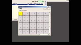 810 Tafels bewerken op touchscreenkassa DEMO SharpMplusKassanl [upl. by Merline]