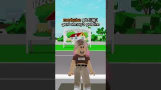 Fakir Anne Gözlüğü Terk Ediyor 😰😰 roblox brookhaven [upl. by Wit]