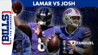 Bills by the Numbers  Ep 41 Lamar vs Josh  Which QB Has Improved the Most  Buffalo Bills [upl. by Woolson]