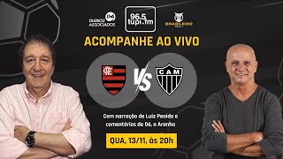 FLAMENGO 0 x 0 ATLÉTICOMG  Campeonato Brasileiro  33ª Rodada  13112024  AO VIVO [upl. by Guillermo]