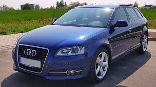 2012 Audi A3 Sportback S Line 20 TDI 140hp  Visual Review [upl. by Eislek]